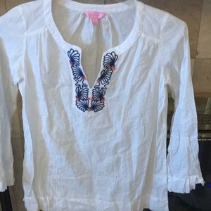 Lilly pulitzer cotton tunic